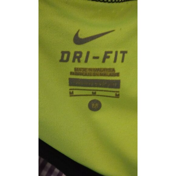 NIKE Dri-FIT 2 in 1 Running Shorts Women's Compression Liner black Yellow size M - Picture 4 of 6